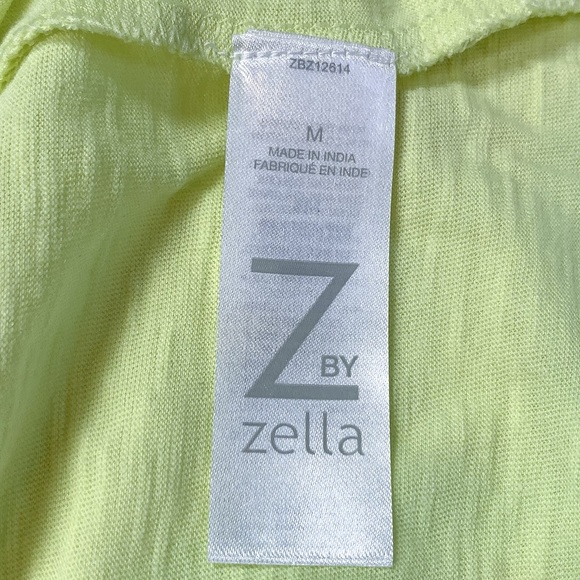 Z by Zella Women’s Racerback Tank Top in Yellow Green - Picture 7 of 9